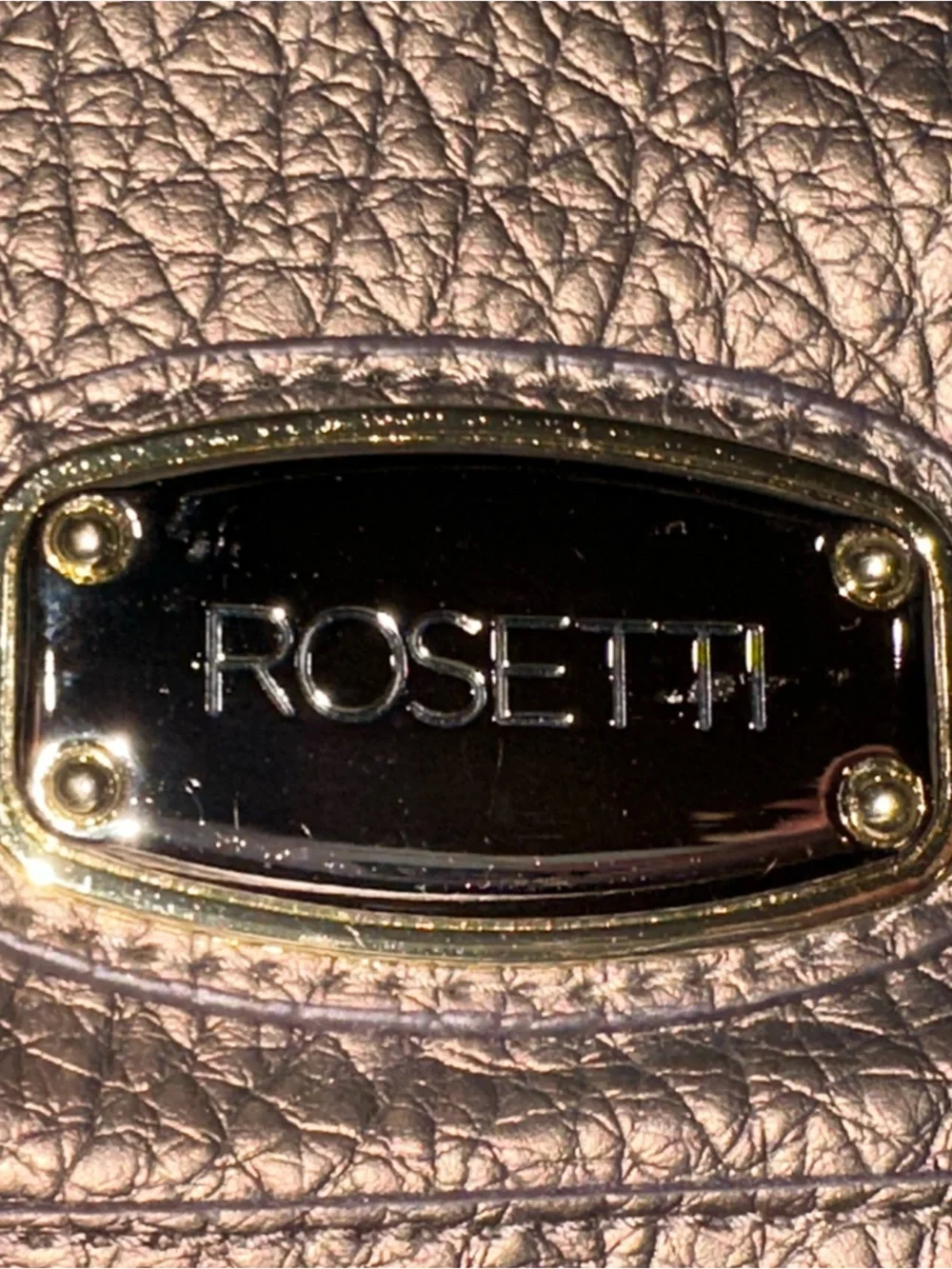 Rosetti metallic brown
